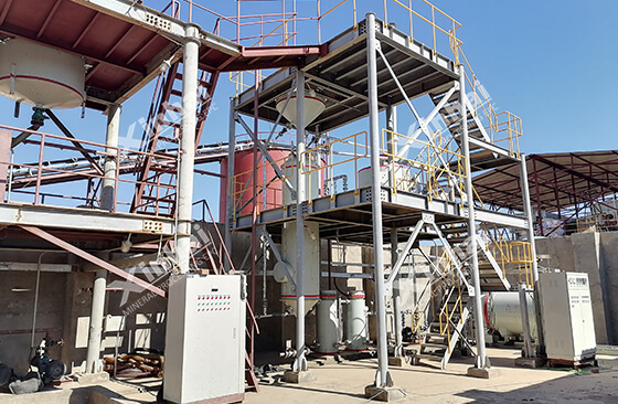 Gold elution plant in Tanzania